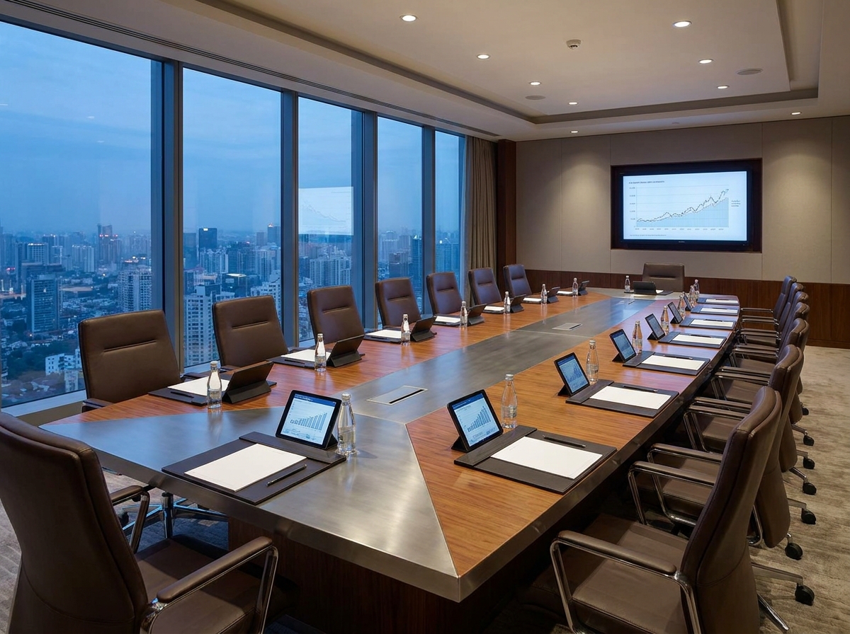Advisory meeting reviewing a property valuation report